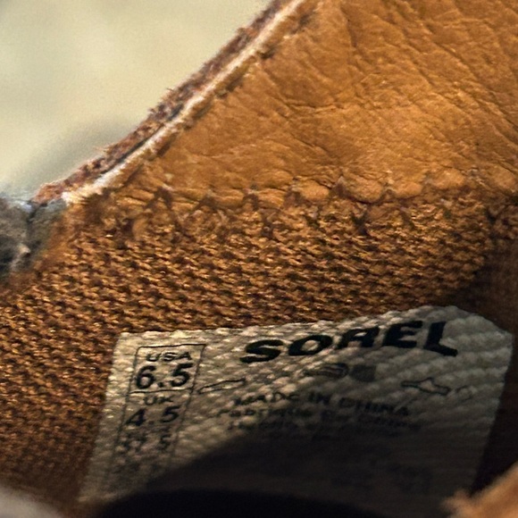 Sorel out and about Suede slip on Ankle Boots - Picture 5 of 12